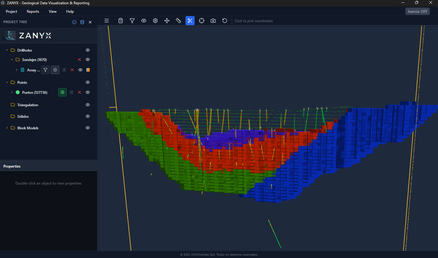 ZanyX Block Model View
